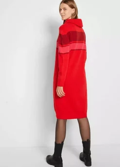 Roll Neck Knitted Dress -Enchanted Styles Roll Neck Knitted Dress966241FRSP W01