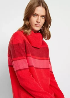 Roll Neck Knitted Dress -Enchanted Styles Roll Neck Knitted Dress966241FRSP W03