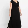 Ruched Maxi Dress -Enchanted Styles Ruched Maxi Dress929033FRSB