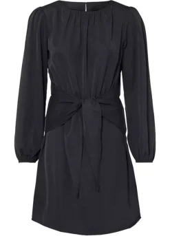 Satin Knotted Dress -Enchanted Styles Satin Knotted Dress962068FRSC