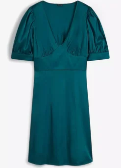 Satin Mini Dress -Enchanted Styles Satin Mini Dress928702FRSC