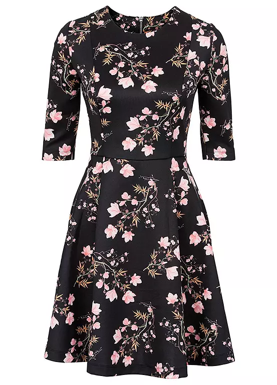 Scuba Fit & Flare Dress 4 Scuba Fit & Flare Dress - Image 2