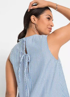 Seersucker Stripy Dress -Enchanted Styles Seersucker Stripy Dress940202FRSP W03