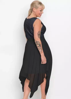 Sequin Bodice Party Dress -Enchanted Styles Sequin Bodice Party Dress976592FRSB W01