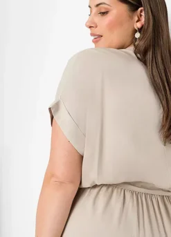 Shirt Midi Dress -Enchanted Styles Shirt Midi Dress930582FRSB W02