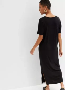 Short Sleeve Jersey Midi Dress -Enchanted Styles Short Sleeve Jersey Midi Dress937419FRSP W01