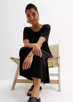 Short Sleeve Jersey Midi Dress -Enchanted Styles Short Sleeve Jersey Midi Dress937419FRSP W03