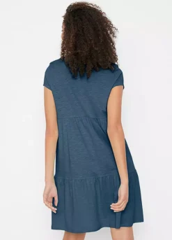 Short Sleeve Tunic Dress -Enchanted Styles Short Sleeve Tunic Dress905091FRSP W01