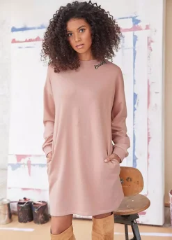 Side Pocket Sweatshirt Dress -Enchanted Styles Side Pocket Sweatshirt Dress944331FRSL