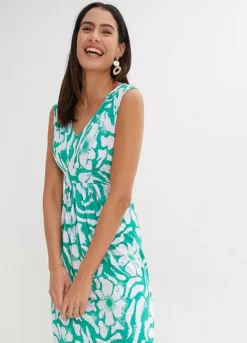 Sleeveless Printed Maxi Dress -Enchanted Styles Sleeveless Printed Maxi Dress942506FRSP W02