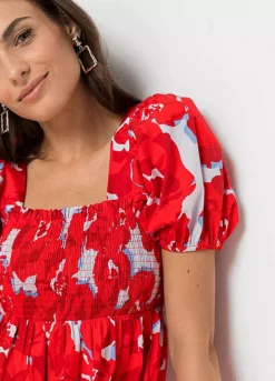 Smocked Floral Dress -Enchanted Styles Smocked Floral Dress975865FRSP W02