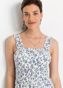 Smocked Midi Dress -Enchanted Styles Smocked Midi Dress920960FRSP W02