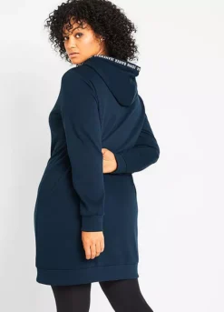 Sporty Sweatshirt Dress -Enchanted Styles Sporty Sweatshirt Dress935653FRSB W01