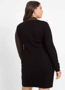 Stripe Knitted Dress -Enchanted Styles Stripe Knitted Dress969367FRSB W01