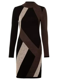 Stripe Knitted Dress -Enchanted Styles Stripe Knitted Dress969367FRSC