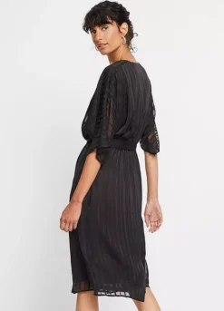 Stripy Chiffon Dress -Enchanted Styles Stripy Chiffon Dress950895FRSP W01