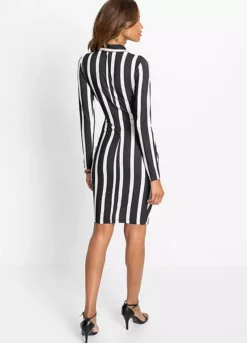 Stripy Shirt Dress -Enchanted Styles Stripy Shirt Dress931601FRSP W01