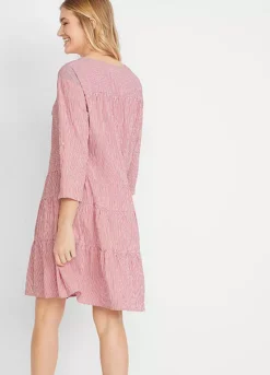 Stripy Tiered Dress -Enchanted Styles Stripy Tiered Dress946794FRSP W01