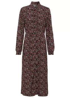 Sustainable Floral Print Midi Dress -Enchanted Styles Sustainable Floral Print Midi Dress974111FRSC