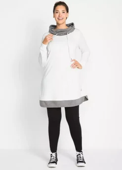 Sweatshirt Dress & Leggings