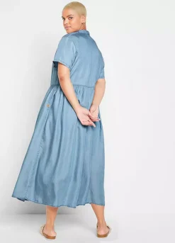 Tencel Midi Dress -Enchanted Styles Tencel Midi Dress968658FRSB W01