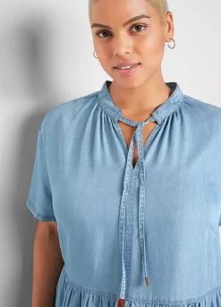 Tencel Midi Dress -Enchanted Styles Tencel Midi Dress968658FRSB W02