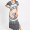 Tie Dye Maxi Dress -Enchanted Styles Tie Dye Maxi Dress956938FRSP