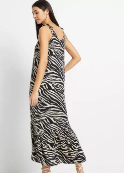 Tie Strap Sun Dress -Enchanted Styles Tie Strap Sun Dress917074FRSP W01