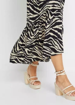 Tie Strap Sun Dress -Enchanted Styles Tie Strap Sun Dress917074FRSP W03