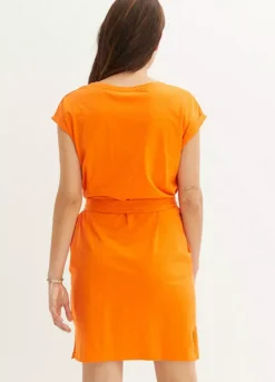 Tie Waist Jersey Dress -Enchanted Styles Tie Waist Jersey Dress974323FRSP W01