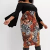 Tiger Print Dress -Enchanted Styles Tiger Print Dress940841FRSB
