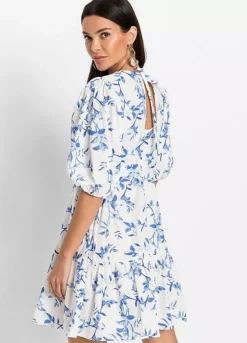 Toile Print Dress -Enchanted Styles Toile Print Dress925660FRSP W01