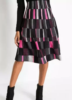 Two Tone Knitted Dress -Enchanted Styles Two Tone Knitted Dress912548FRSP W03