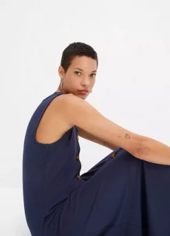 V-Neck Button Dress -Enchanted Styles V Neck Button Dress904248FRSP W02