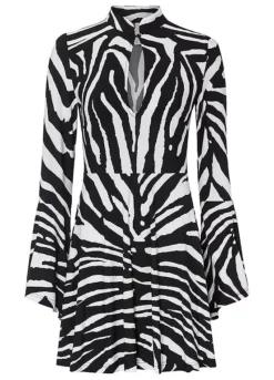Zebra Stripe Dress -Enchanted Styles Zebra Stripe Dress930879FRSC