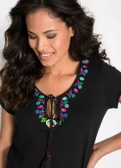 Bonprix Embroidered Tunic Dress -Enchanted Styles bonprix Embroidered Tunic Dress914260FRSP W02