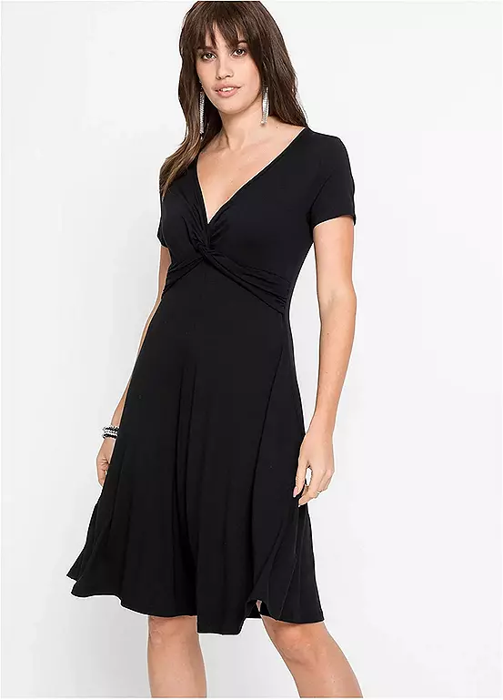 Bonprix Flamenco Knotted Front Dress 3 Bonprix Flamenco Knotted Front Dress