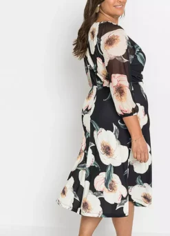 Bonprix Floral Midi Dress -Enchanted Styles bonprix Floral Midi Dress927634FRSB W02