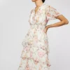 Bonprix Flounced Floral Dress -Enchanted Styles bonprix Flounced Floral Dress905643FRSP