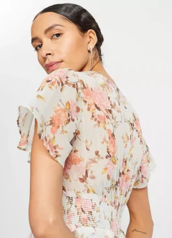 Bonprix Flounced Floral Dress -Enchanted Styles bonprix Flounced Floral Dress905643FRSP W02