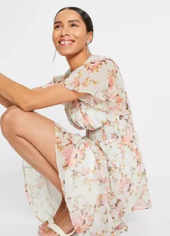 Bonprix Flounced Floral Dress -Enchanted Styles bonprix Flounced Floral Dress905643FRSP W03