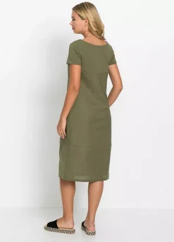 Bonprix Linen Blend Dress -Enchanted Styles bonprix Linen Blend Dress959341FRSP W01